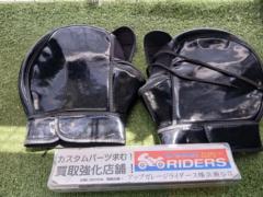 【メーカー不明】ハンドルカバー ブラック系  汎用