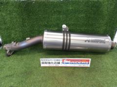 ●AKRAPOVIC
Genuine accessories
Titanium sports silencer/slip-on muffler
BMW
R1200 GS / Adventure
Year Unknown