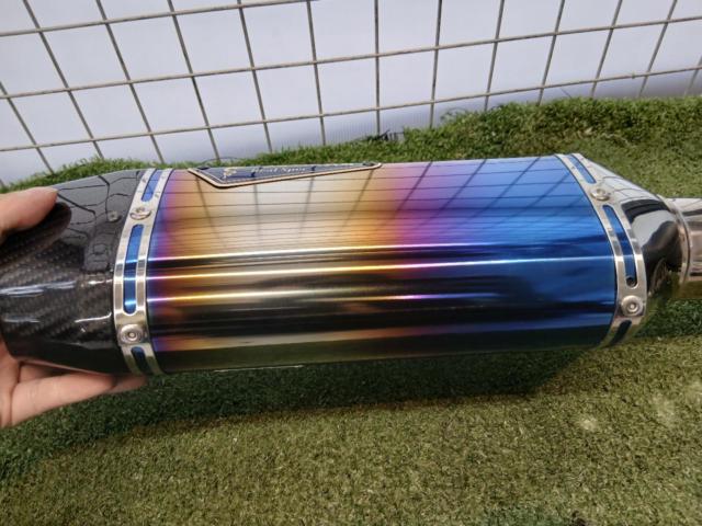 ★【R’s gear(アールズギア)】RB19-03SD リアルスペックスリップオンマフラー チタンドラッグブルー S1000XR(20～22)