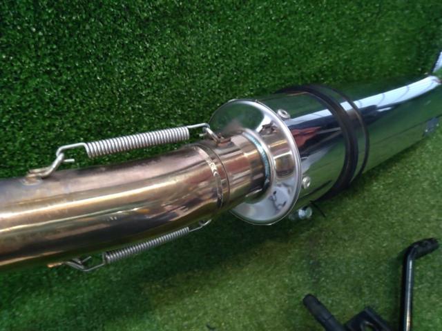 Metal
Gear
Single Type
Slip-on muffler
Exhaust cap (blind plug) & bracket included
SUZUKI
GSR 250 F
JBK-GJ55D
2015
Remove