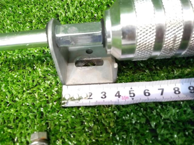 [Manufacturer unknown]
General purpose
Aluminum
Step bar
Total length of about 500mm
Mounting hole spacing (measured from hole center): 285 mm