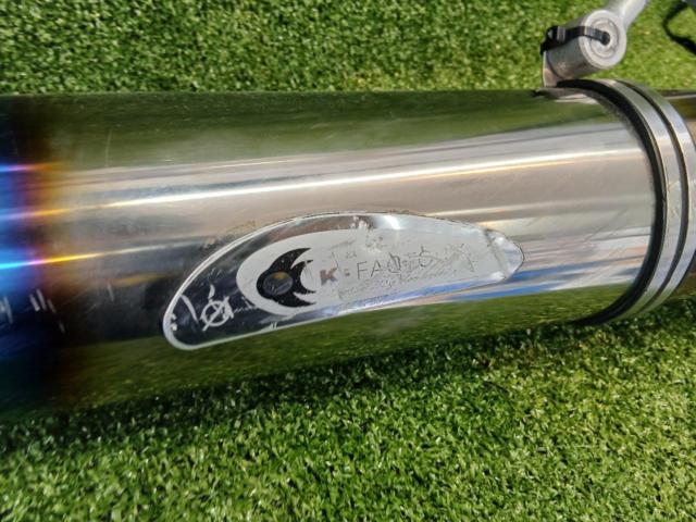 Manufacturer unknown
Full exhaust titanium muffler
UP type
The out single
Removed from a ZEPHYR1100 (ZRT10A, year unknown)