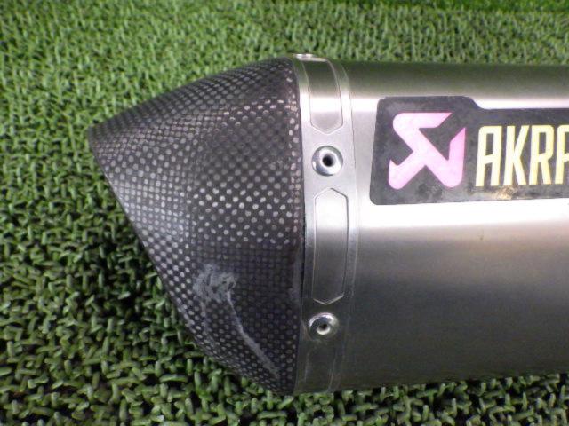 ★AKRAPOVIC(アクラポビッチ) スリップオンサイレンサー Ninja 250R(EX250K)外し