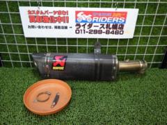 AKRAPOVIC
Carbon slip-on silencer
Ninja 400
Removed EX400G