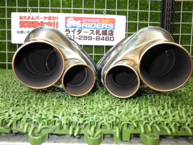 ヨシムラ レーシング スリップオン Tri-Oval サイクロン(2END) GSX1300R ハヤブサ(隼) GX72B(2015年)外し