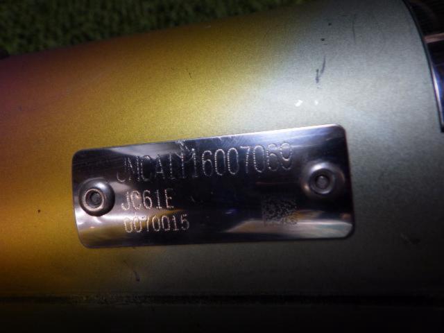  Moriwaki
Engineering (Moriwaki)
Full exhaust muffler
ZERO
ANO
Guromu
JC61/JC75
'16 -'20
)