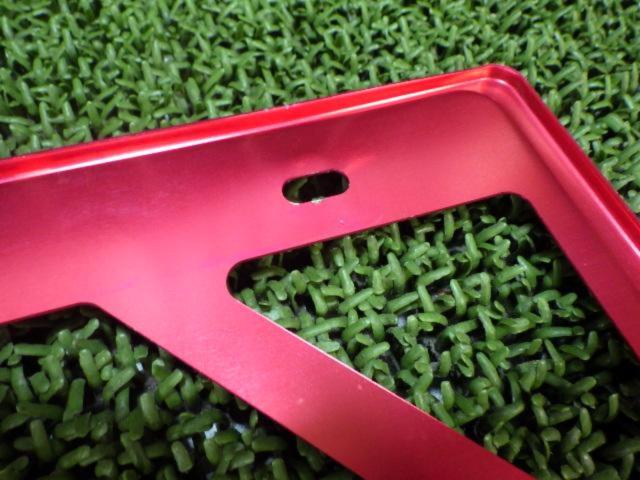 DAYTONA (Daytona)
Lightweight license plate holder
Red
