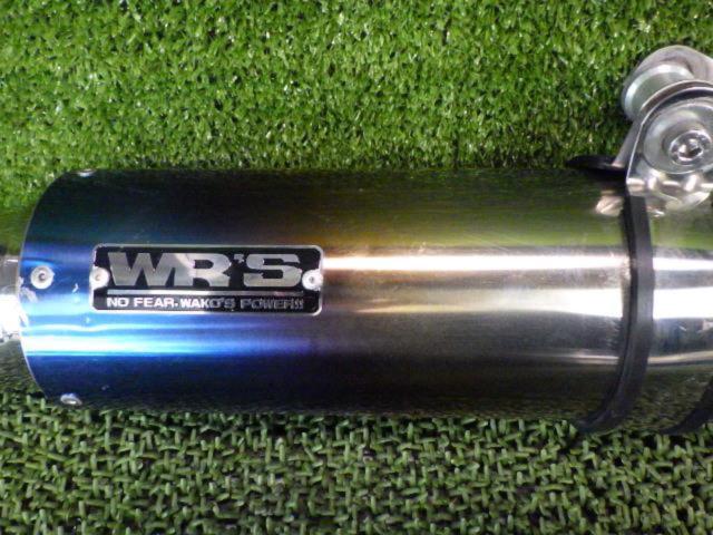 ★☆WR’S(ダブルアールズ) ラウンドタイプスリップオンサイレンサーNinja250/400 EX250PE/EX400GE(2BK-EX250P/2BL-EX400G)