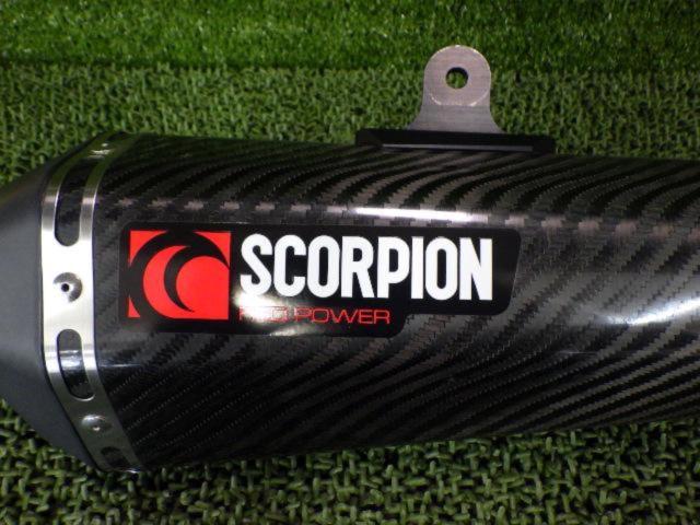 ★☆SCORPION(スコーピオン) セルケトテーパー スリップオンマフラー デューク 125 DUKE(’17)外し