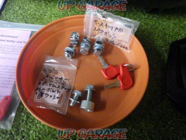 お買い得!! HEPCO&BECKER(ヘプコアンドベッカー) 3点セット&ホルダーセット 品番:973-XP-SST-B NC750X(’14-20)/NC700X(’12-13)