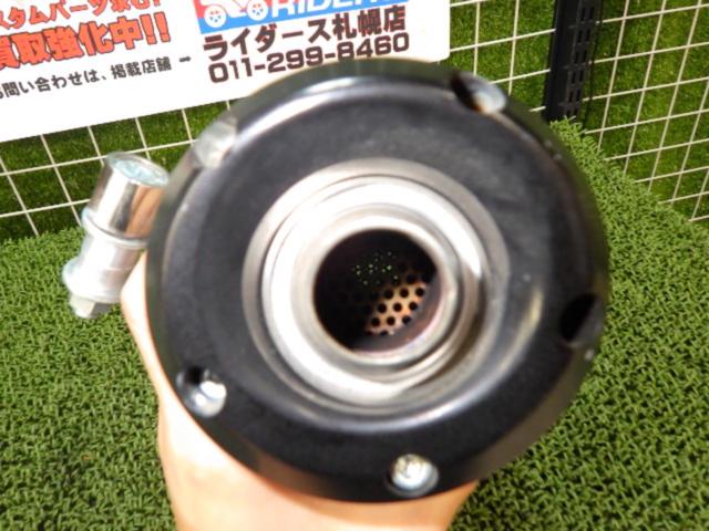Wiruswin(ウイルズウイン) ビレットタイプブラックカーボンスリップオンマフラー レブル250(2BK-MC49)