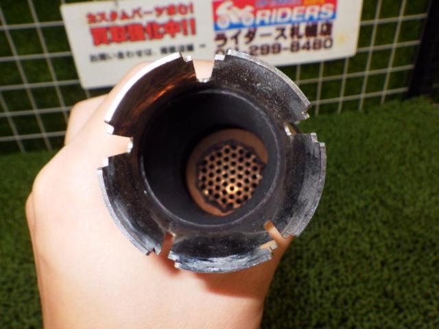 Wiruswin(ウイルズウイン) ビレットタイプブラックカーボンスリップオンマフラー レブル250(2BK-MC49)