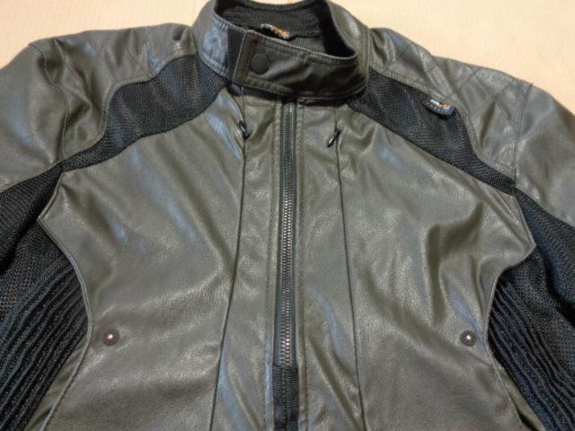 WORKMAN(ワークマン) RD103 CORDURA EURO ライダースメッシュジャケット カーキ Mサイズ
