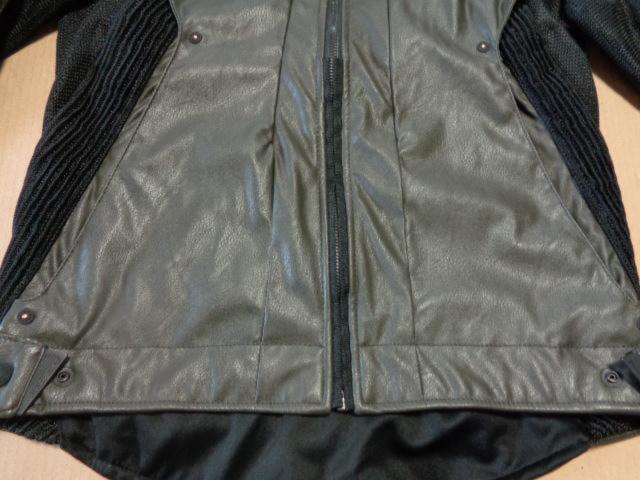 WORKMAN(ワークマン) RD103 CORDURA EURO ライダースメッシュジャケット カーキ Mサイズ