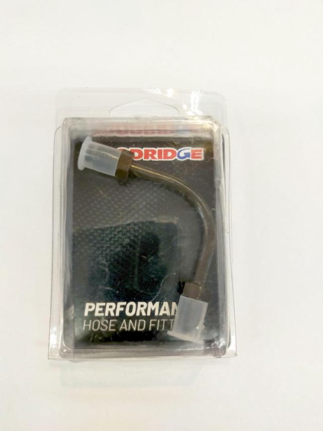 GOODRIDGE(グッドリッジ) チューブフィッティング ブラック90度ショート(690-03BK) 【ネジピッチ1.0mm】