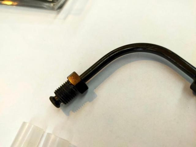 GOODRIDGE(グッドリッジ) チューブフィッティング ブラック90度ショート(690-03BK) 【ネジピッチ1.0mm】