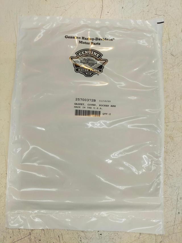 Harley-Davidson(ハーレーダビッドソン) 純正ロッカーアームカバーガスケット(25700372B) 【ソフテイル(18-24)/ツーリング(17-24)】  