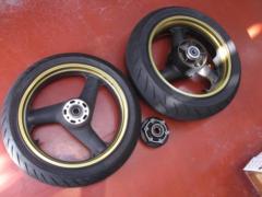 KAWASAKI(カワサキ)  純正ホイール前後set 【ZRX1200R】