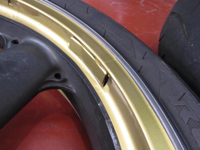 KAWASAKI(カワサキ)  純正ホイール前後set 【ZRX1200R】
