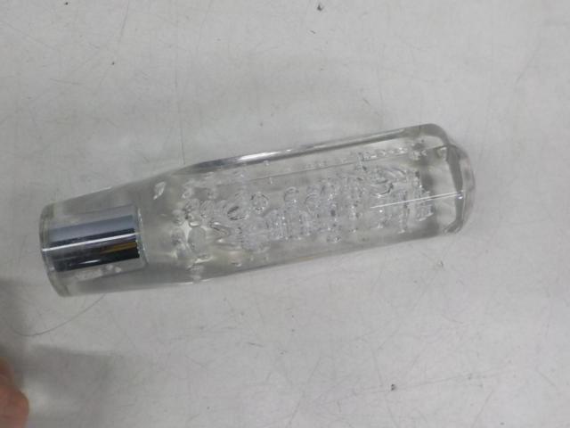 メーカー不明 クリスタルシフトノブ 150mm ネジ:M12x1.25