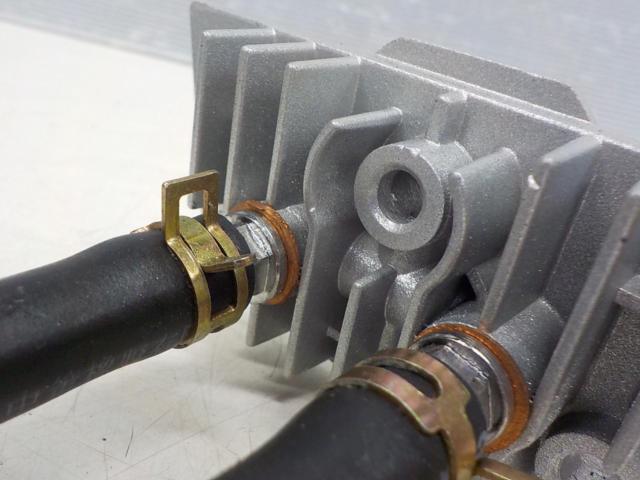 メーカー不明 4段オイルクーラー 【モンキー/12V/キャブ車】