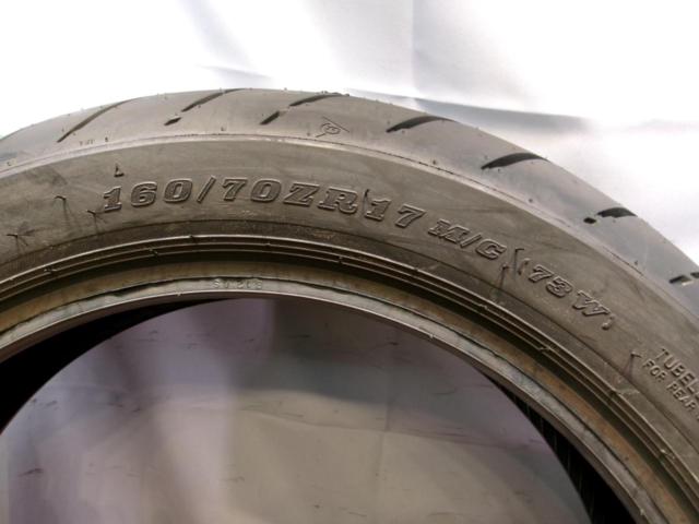 ワケアリ DUNLOP 335893 ROAD SMART IV 160/70ZR17 73W TL リアタイヤ 製造20年22週