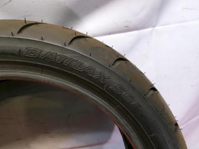 ワケアリ BRIDGESTONE MCS60015 BATTLAX SC 120/70-13 53P TL フロントタイヤ 製造2020年15週