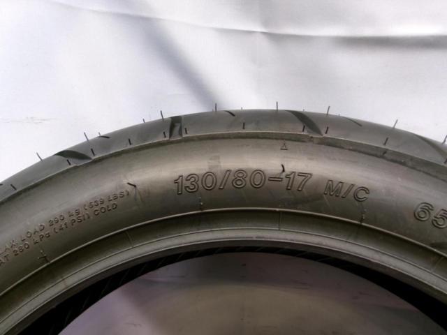 Wakeari
IRC
302738
RX-02
130 / 80-17
65H
TL
Rear tire
Manufacturing 2019 40th week
