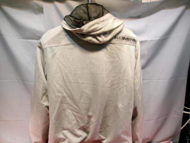 Size XL
KOMINE
07-087
Protect riding mesh parka
Silver