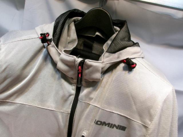 Size XL
KOMINE
07-087
Protect riding mesh parka
Silver