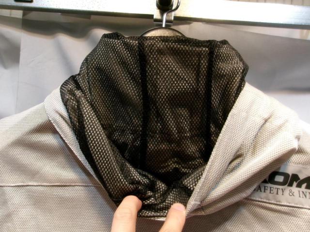 Size XL
KOMINE
07-087
Protect riding mesh parka
Silver