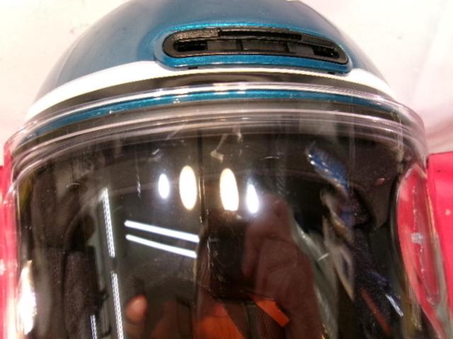 サイズL SHOEI Glamster BIVOUAC(ビバーク) TC-2 ブルー/ホワイト フルフェイスヘルメット