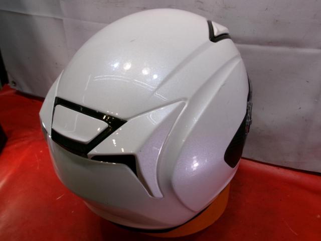 サイズL OGK EXCEED ジェットヘルメット ホワイト