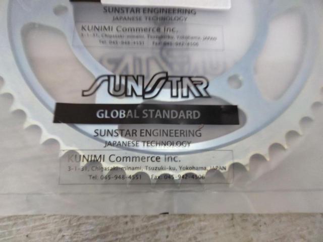 SUNSTAR (Sunstar) Wise Gear
For cast wheel kit
Sprocket