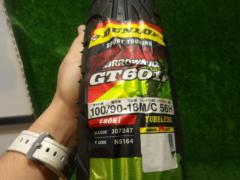 DUNLOP GT601F(F)100/90-18 M/C 56H 24年25週目製造 未使用品