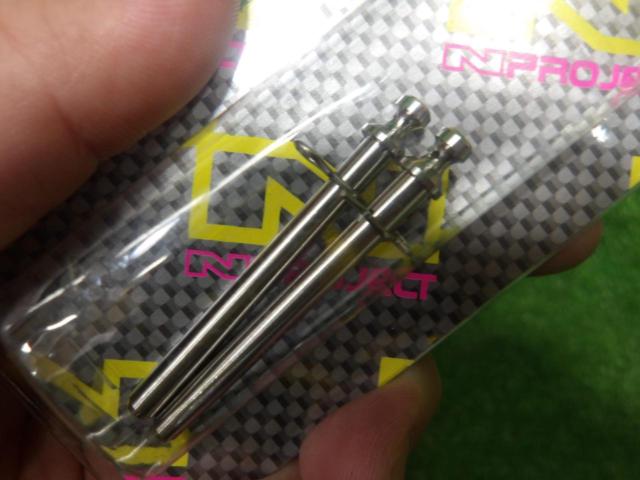 Nプロジェクト ステンレスブレーキパッドピン(2set) 10208 ※TOKIKO 6POT 1Pin用 未使用品