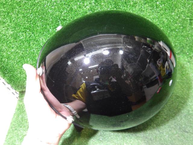 サイズ不明(S?) メーカー不明 ジェットヘルメット BK 製造日不明