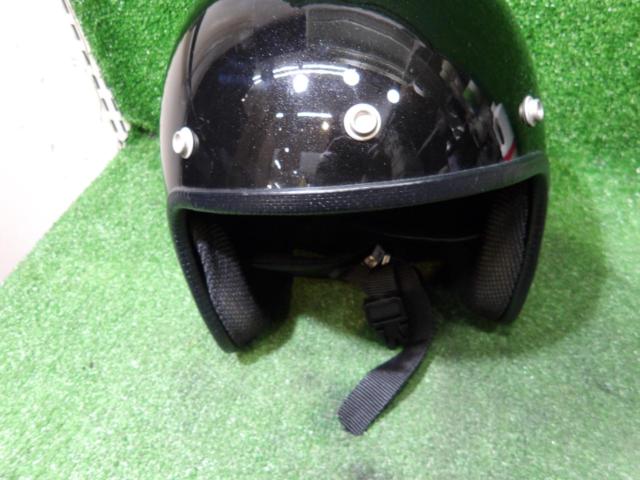 サイズ不明(S?) メーカー不明 ジェットヘルメット BK 製造日不明