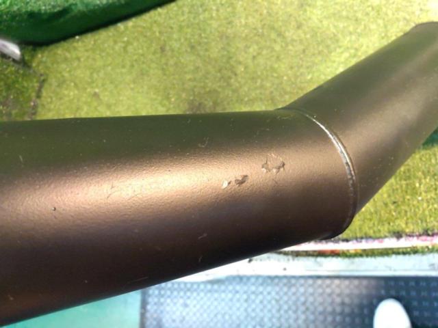 Moriwaki
Engineering Black Short Exhaust Pipe
One-piece muffler
CB400FOUR (NC36/’97-’01)
* With holes
