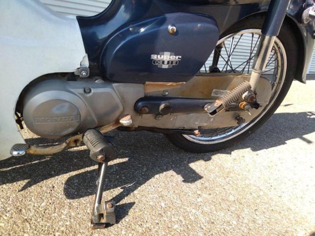 Vehicles for sale as is
Different reasons
Honda
Super Cub C90 (HA02)
No cell
Year Unknown
Unmaintained (kick starter functioning upon arrival)