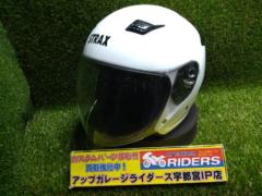 【リード工業】SJ-8 ジェットヘルメット サイズ:L(59-60cm未満) ホワイト