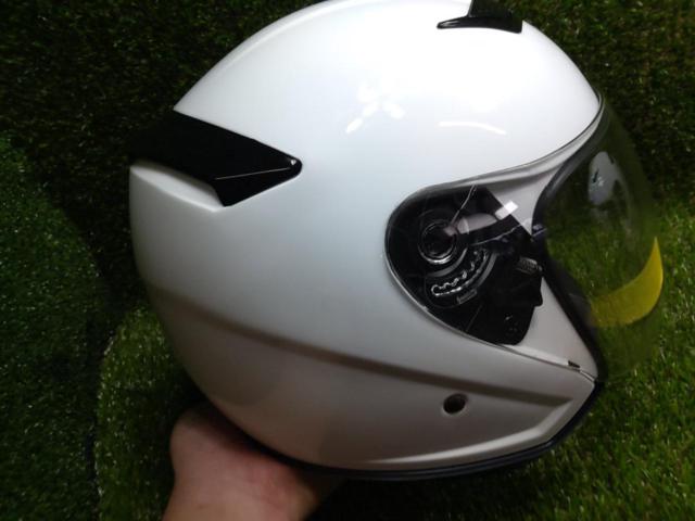 Lead Industries SJ-8
Jet helmet
Size: L (less than 59-60cm)
white