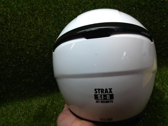 【リード工業】SJ-8 ジェットヘルメット サイズ:M(57-58cm未満) ホワイト