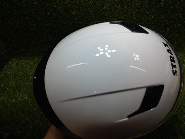 【リード工業】SJ-8 ジェットヘルメット サイズ:M(57-58cm未満) ホワイト
