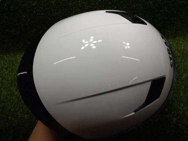 【リード工業】SJ-8 ジェットヘルメット サイズ:LL(61-62cm未満) ホワイト