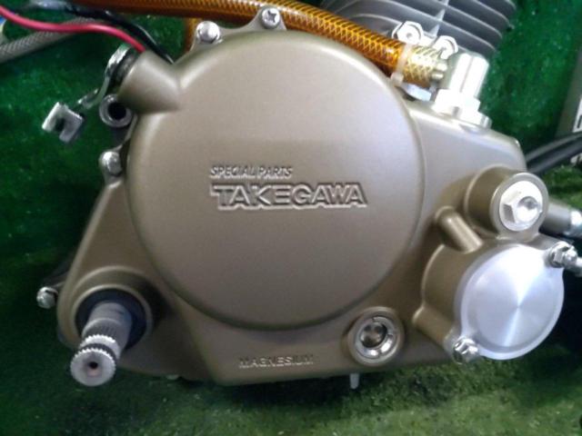 【YOSHIMURA(ヨシムラ)/SP TAKEGAWA】エイプ100ベース カスタムエンジン ST-2カムシャフト タケガワ製マグネシウムエンジンカバー
