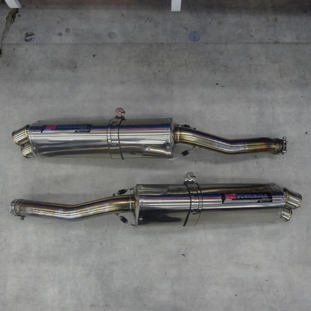 First come, first served! YOSHIMURA Slip-On
Tri-Oval Cyclone
The out two
EXPORT
SPEC
GSX1300R
HAYABUSA (EBL-GX72B) (14-17)