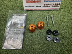 ★早いもの勝ち!【POSH Faith(ポッシュフェイス)】 ソリッドバーエンド(ホンダ・スズキ純正M6タイプ、ゴールド) 品番:031176-04
