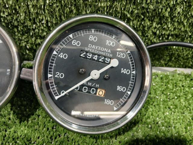 ★【ワケアリ】【DAYTONA(デイトナ)】 スピードメーター×タコメーター SR500  2J2 外し