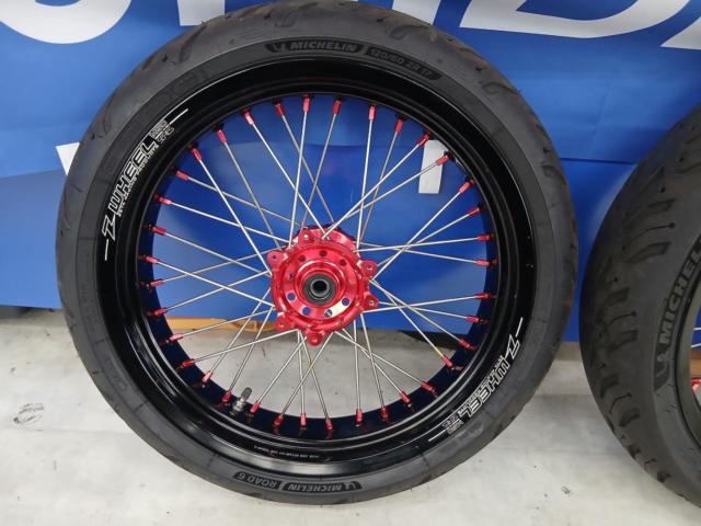 【Z-WHEEL】AR1モタードホイールキット前後セット CRF250L/M/RALLY(MD38)(‘12-‘16)